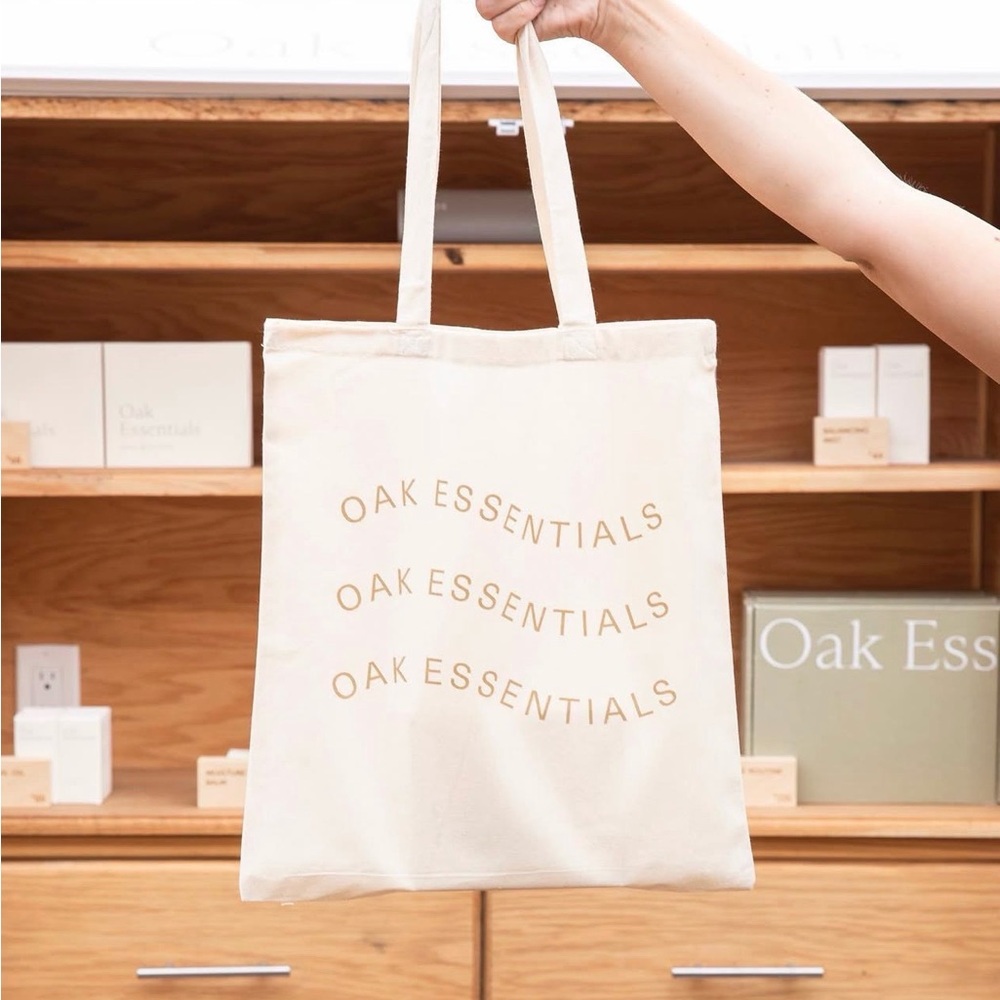 Oak Essentials Cream Tote Bag